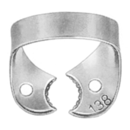 Rubber Dam Clamps Fig. 138 Rubber Dam Clamps Fig. 138