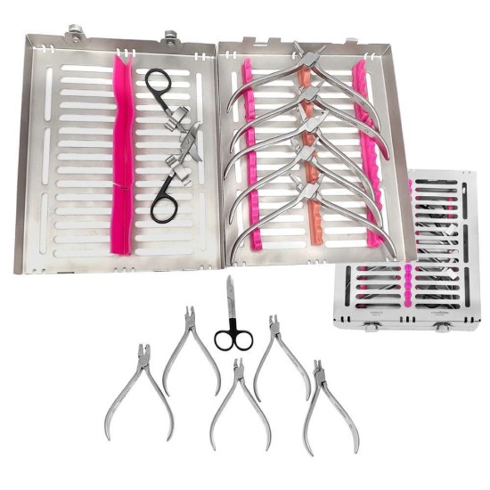 Clear Aligner Adjustment Kit, Ortho Clear Aligner Pliers Set