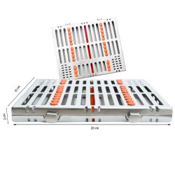 Cassette for 10 Scalers 20x18x2Cm