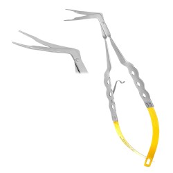 Tunneling Tissue Grafting Forceps Curved left