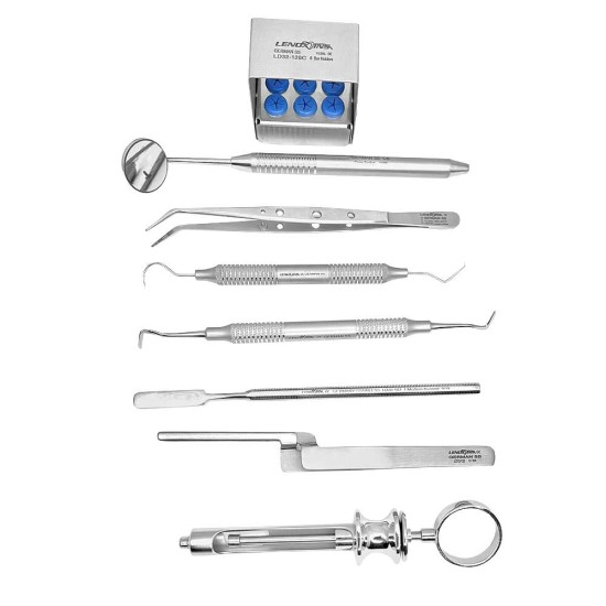 Dental Cement Crown Seat Standard Setup