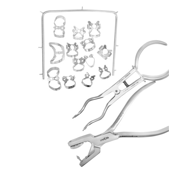 Rubber Dam Instruments Set Rubber Dam Instruments Set