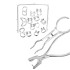 Rubber Dam Instruments Set