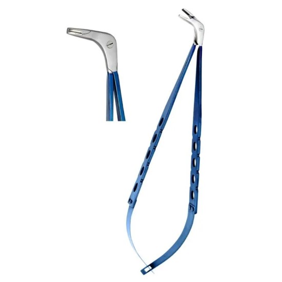 Matrix Band Holding Forceps, Sectional Matrix Inserting Forceps TC- Blue-SS