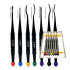PDL Luxating Elevators Set Of 7 Titanium Coated in Cassette