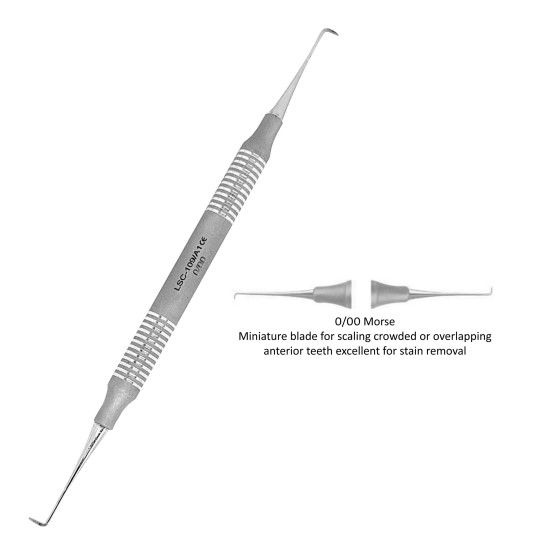 0/00 Morse Anterior Sickle Scaler – Precision Periodontal Instrument 0/00 Morse Anterior Sickle Scaler – Precision Periodontal Instrument