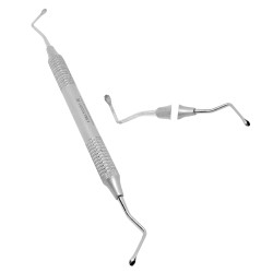 Lucas Bone Curettes Micro Serrated 3MM