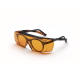 5X7 - High Contrast Over-Spectacles - Orange/Black