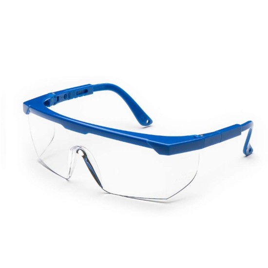 Model 511 Clear Glasses with Blue Frames