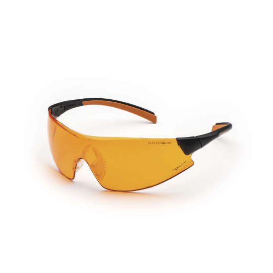 546 - High Contrast Spectacle - Orange/Black