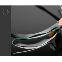 5X3 - High Contrast Spectacle - Orange/Black