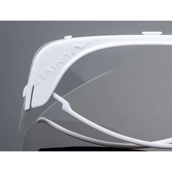 712 Foldable Eye Protector - Clear/Dark Blue