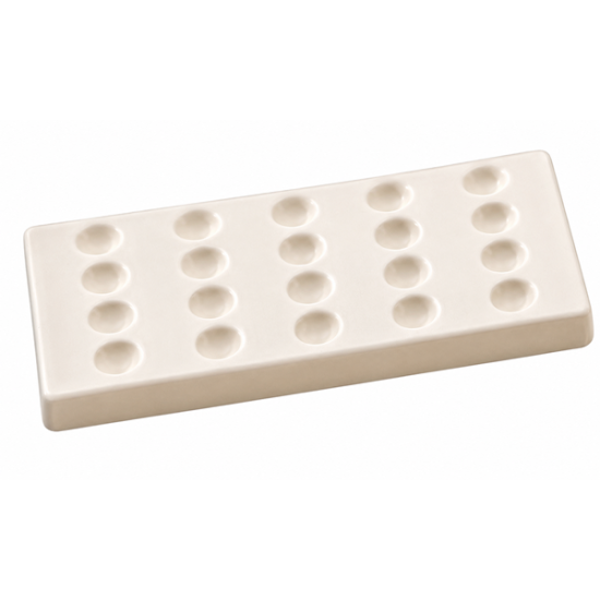 PALETTE, HIGHLY GLAZED, 20 WELLS