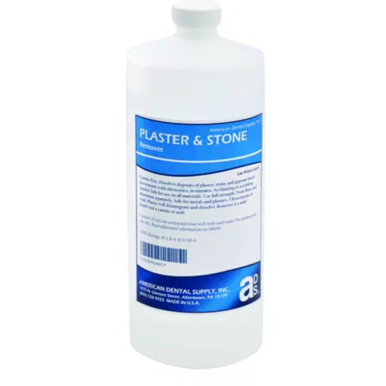PLASTER & STONE (PLASTER AND STONE) REMOVER ULTRASONIC, 32 OZ. (QUART)