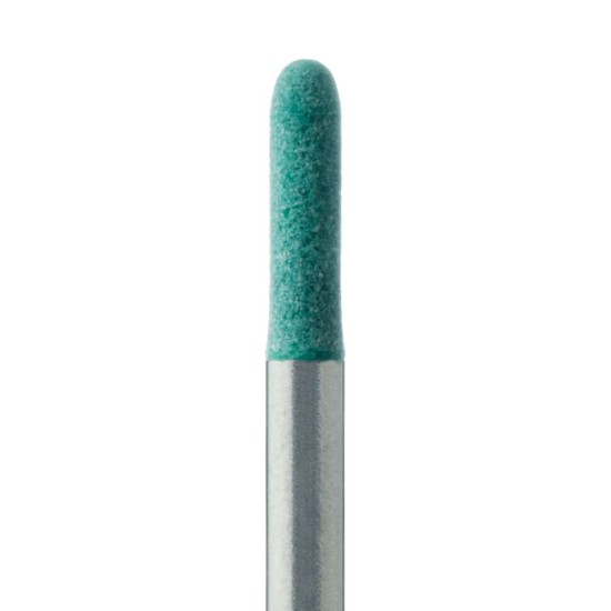 Polisher, Prophy-Clean, Green, Coarse, Rounded Cylinder, 3.0mm, RA