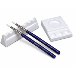 REST IT RACK, CERAMIC BRUSH HOLDER, 1 EACH
