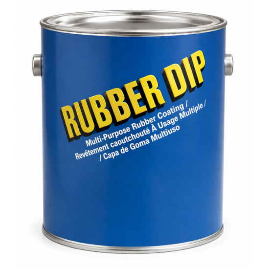 RUBBER DIP N’ COAT FOR INSTR HANDLES, RED, 8 OZ.