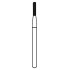 Alpen Carbide Instruments 257-315-1.00-4.20, 100 pcs
