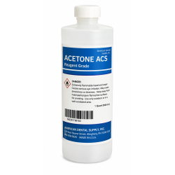 ACETONE REAGENT GRADE, 8 OZ.