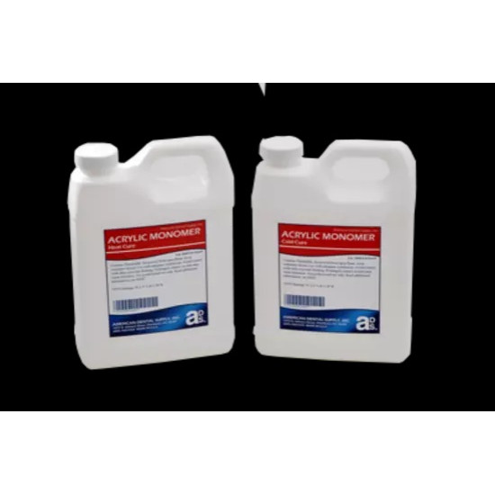ACRYLIC MONOMER, HEAT CURE, 16 OZ. (PINT)