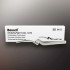 Paper forceps curved stainless steel sterilizable