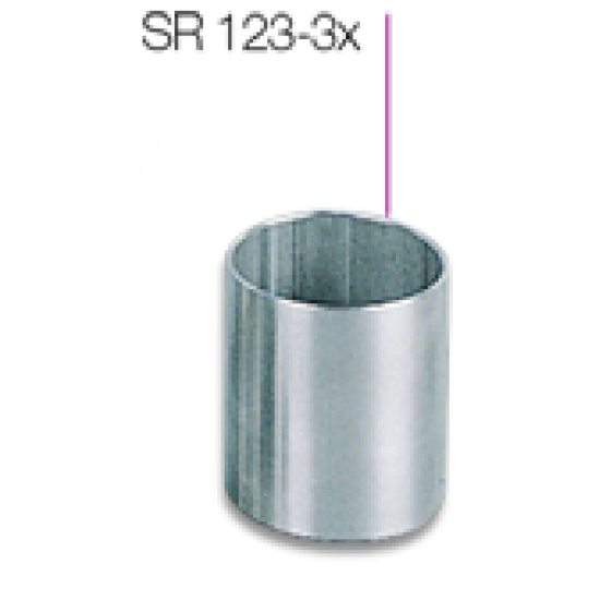 SR 123 - C 3X stainless steel cylinder 3X