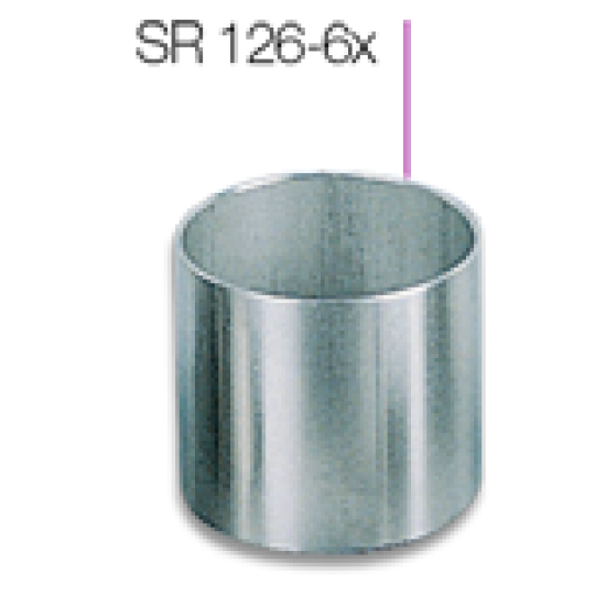 SR 126 - C 6X stainless steel cylinder 6X