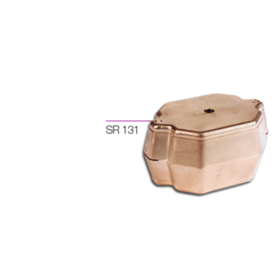 SR 131 BRASS FLASK 4 parts reinforced