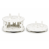 DOUBLE DECKER FIRING TRAY, BOTTOM W/PEGS KIT