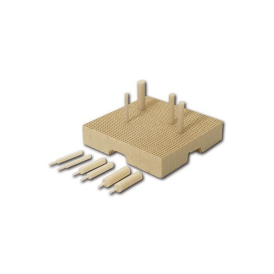 PEGS FOR MESH SAGGER TRAY, 3 MM CERAMIC, PKG OF 4