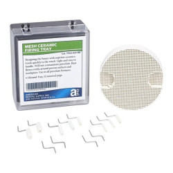 PEGS FOR MESH SAGGER TRAY, 4 MM CERAMIC, PKG OF 4