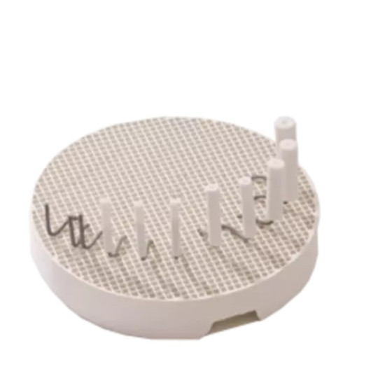 MESH CERAMIC SAGGER TRAY LARGE KIT (1 ROUND TRAY W/12 ASST PEGS)