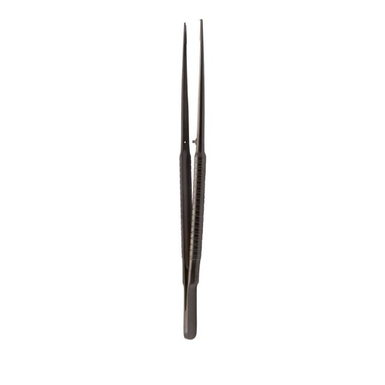 Surgery, Hand Instrument, Straight Forceps, CARBOCER coated 173mm Length