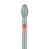 Zirconia Diamond Bur, Egg Shape, 2.3mm Fine FG