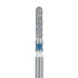 Zirconia Diamond Bur, Round End Cylinder, 1.4mm Medium FG