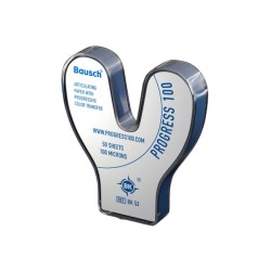 Articulating Paper Horseshoe Shape 50 sheets blue 100 µ