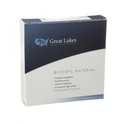 Light Blue Biocryl 2mm/125mm - Round (10/pkg)