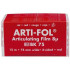 Arti-Fol Plastic in cardboard-box 2-sided, 75 mm 15 meter red 8 µ