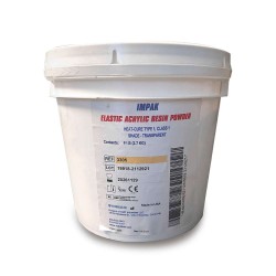 IMPAK™ Transparent 6 lb (2.72 kg) Powder Only