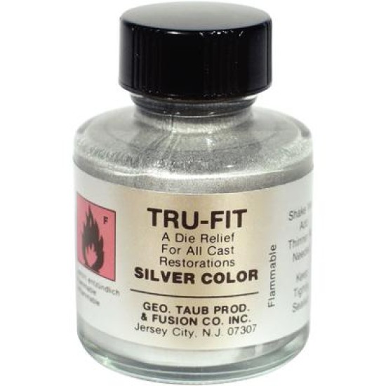 Tru-Fit Die Spacer – Individual Color Silver, 1 oz Bottle