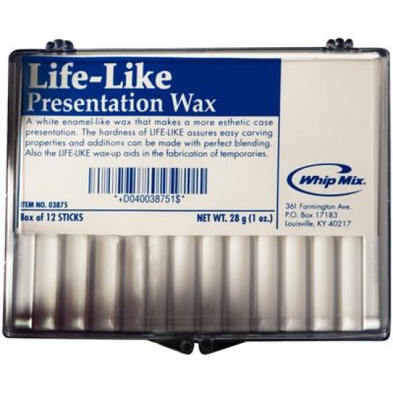 Life-Like Presentation Wax â€“ White