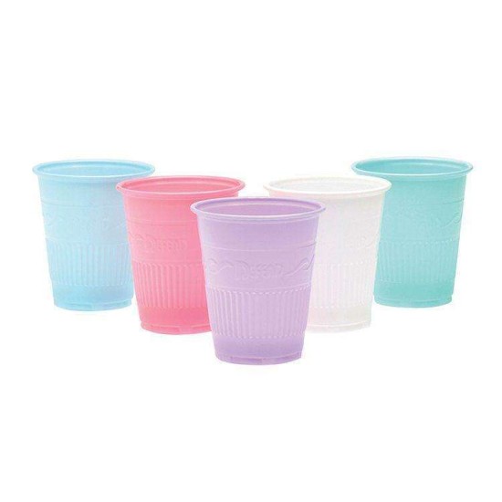 Disposable Plastic Cups - Rose, 5oz (1000/pkg)