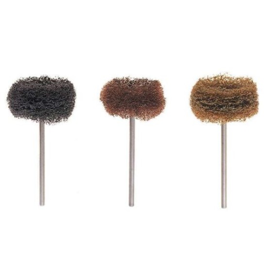 Scotch-Brite Miniature Polishing Brush Wheel Coarse 12/Pk