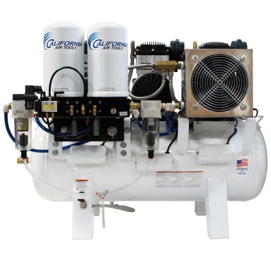 Powerful 6.0 Hp Ultra Quiet, Ultra Dry & Oil-Free Air Compressor with 98% Air Drying System