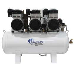 Powerful 6.0 Hp Ultra Quiet, Ultra Dry & Oil-Free Air Compressor with 98% Air Drying System