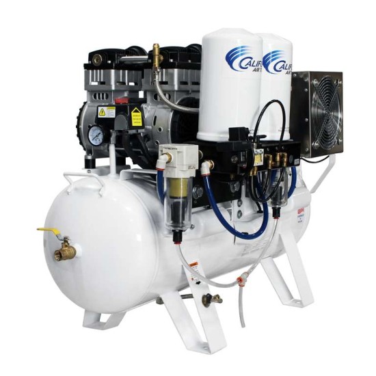 Powerful 6.0 Hp Ultra Quiet, Ultra Dry & Oil-Free Air Compressor with 98% Air Drying System