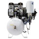 Powerful 6.0 Hp Ultra Quiet, Ultra Dry & Oil-Free Air Compressor with 98% Air Drying System