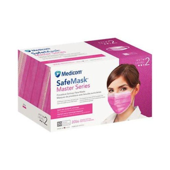 SafeMask Master Series Azalea Level 2 50/Box Medicom