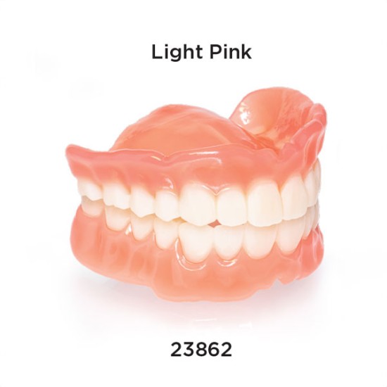 Rodin Denture Base 2.0, Light Pink, 1kg/Bottle