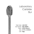 Lab Carbide Bur #52C Egg - HP Shank